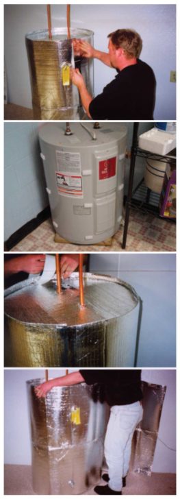 insulate hot water heater